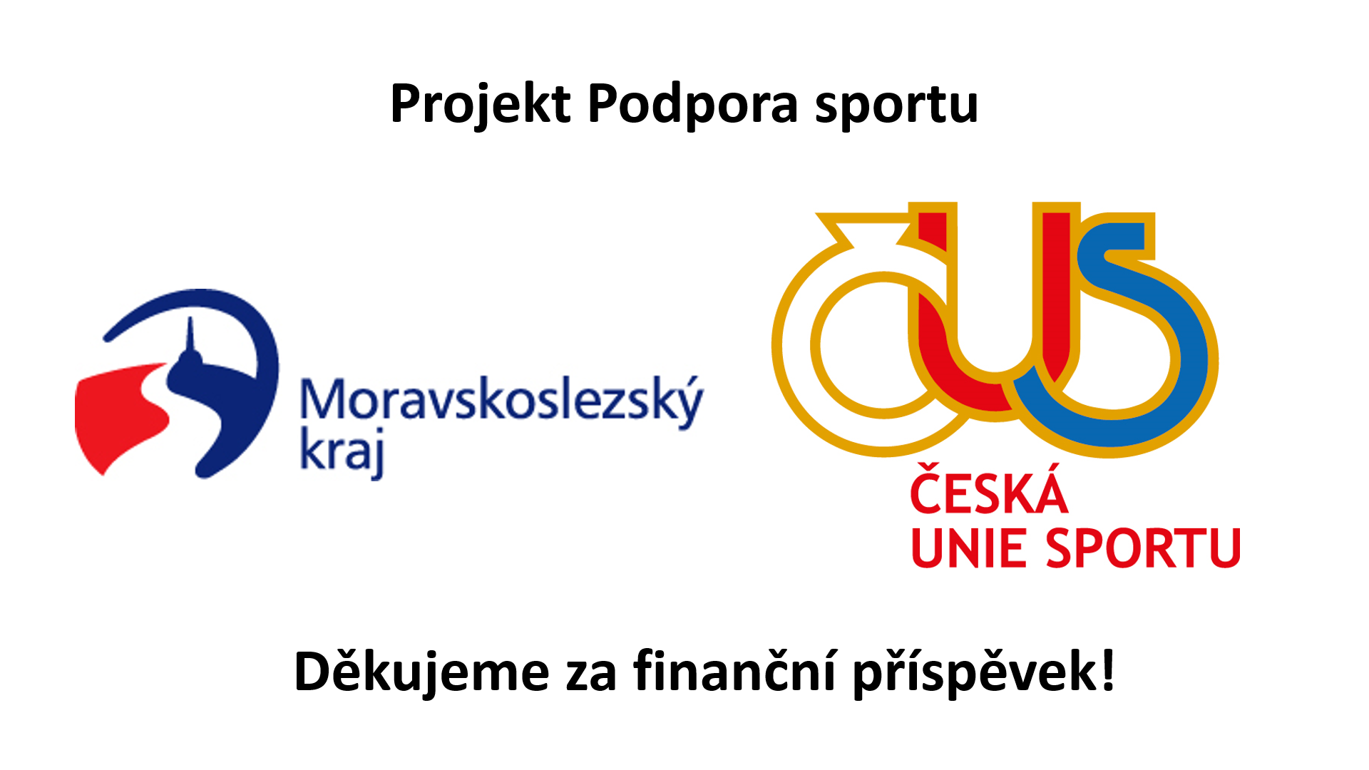 Projekt Podpora sportu